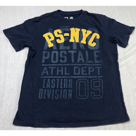 Aéropostale Other - P.S. NYC from Aeropostale Graphic NAVY BLUE T Shirt Boy Size Large 12